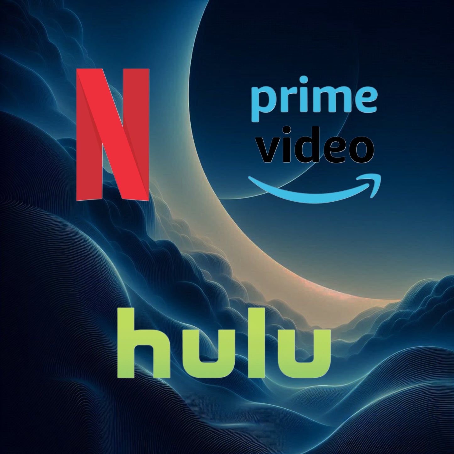 Netflix/prime video/Hulu